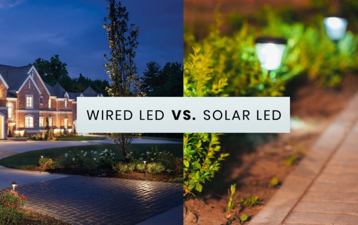 Why Wired LED vs. Solar LED Outdoor Lighting?